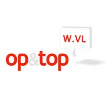 Moof ontwierp het logo voor op en top West-vlaanderen