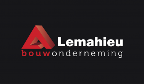 logo ontwerp, huisstijl voor Lemahieu Bouwonderneming