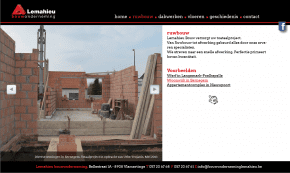 website Lemahieu bouwonderneming